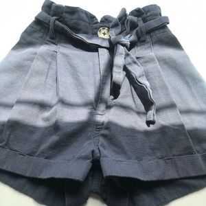 Navy Blue PaperBag Shorts! (Great condition)